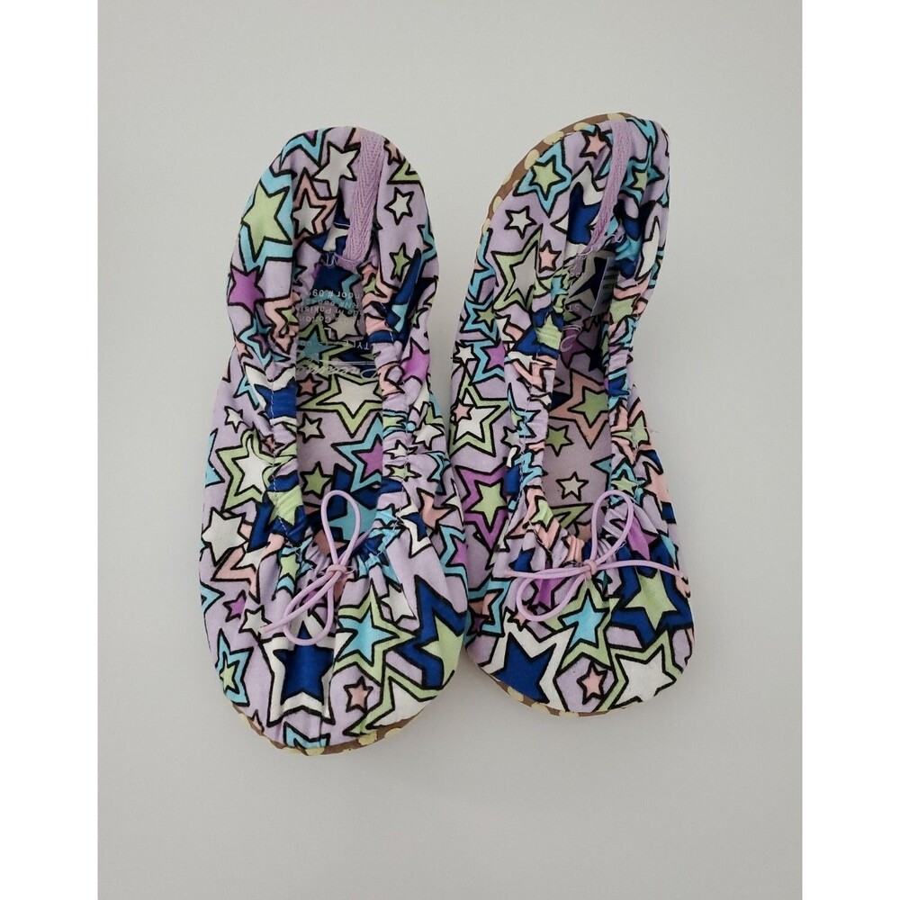 New in package - Multicolor Star Knit Slippers by Dreams & Co.® Size Large New